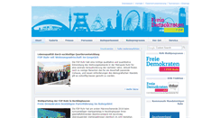 Desktop Screenshot of fdp-ruhr.de